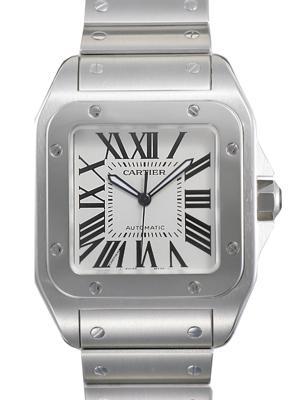 CARTIER カルティエ サントス コピー 100 ＬＭ W200737G ホワイト